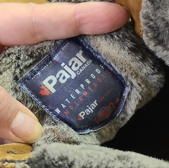 Pajar Leather Brown Fur-Lined Boots - Picture 6 of 13